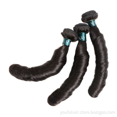 Wholesale Vendor 10A Remy Human Hair Weave Cuticle Aligned Bouncy Curl Virgin Hair Bundle Egg Curly Extensions In Bulk